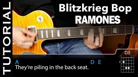 「Blitzkrieg Bop」は荒々しいギターリフと中毒性の高いコーラスが炸裂するパンクロックの金字塔！